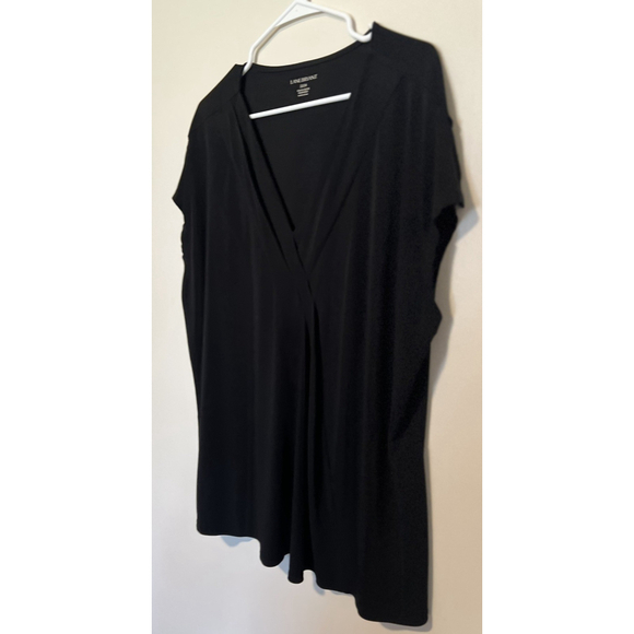 Lane Bryant Blouse Women’s 22/24 2X 3X Black Blue ~Lot of 2~ Career Casual Tops - Picture 4 of 12